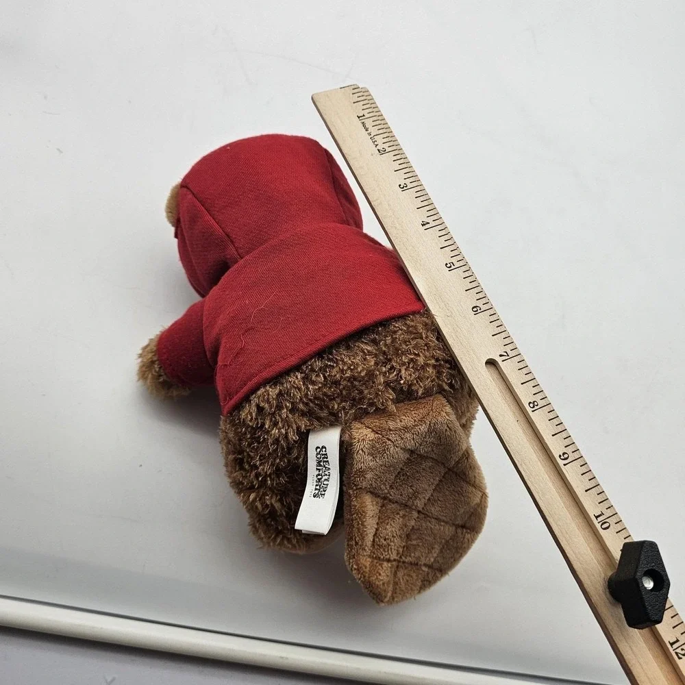 Creature Comforts‎ Beaver Plush Stuffed Animal Toy Small Brown Red Canada Hoodie